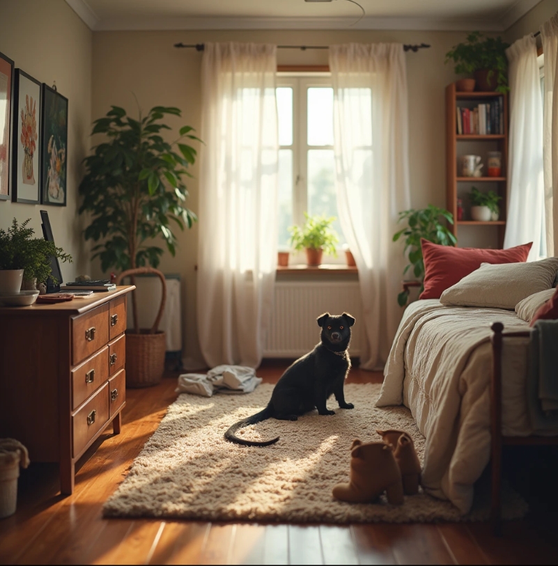 clean home with pets