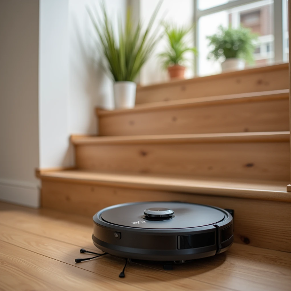 robot vacuums handle stairs